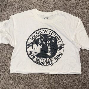AC/DC Black and White Kids T-Shirt